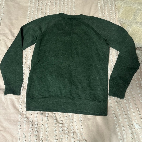 Binghamton University Women's Crewneck Sweater - Dark Green - Picture 2 of 3